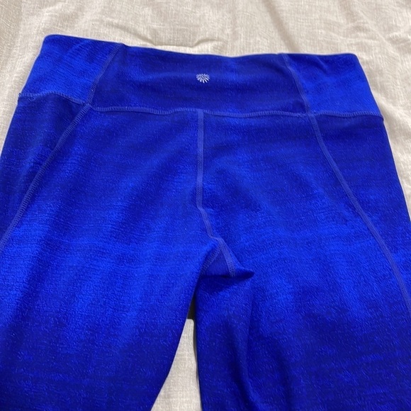 Tangerine Blue athletic pants/leggings (Capri) Size S/C. Excellent Condition. - Picture 5 of 5